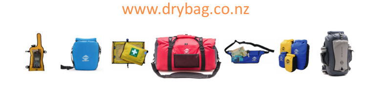 some of our range of drybags available at the drybag estore